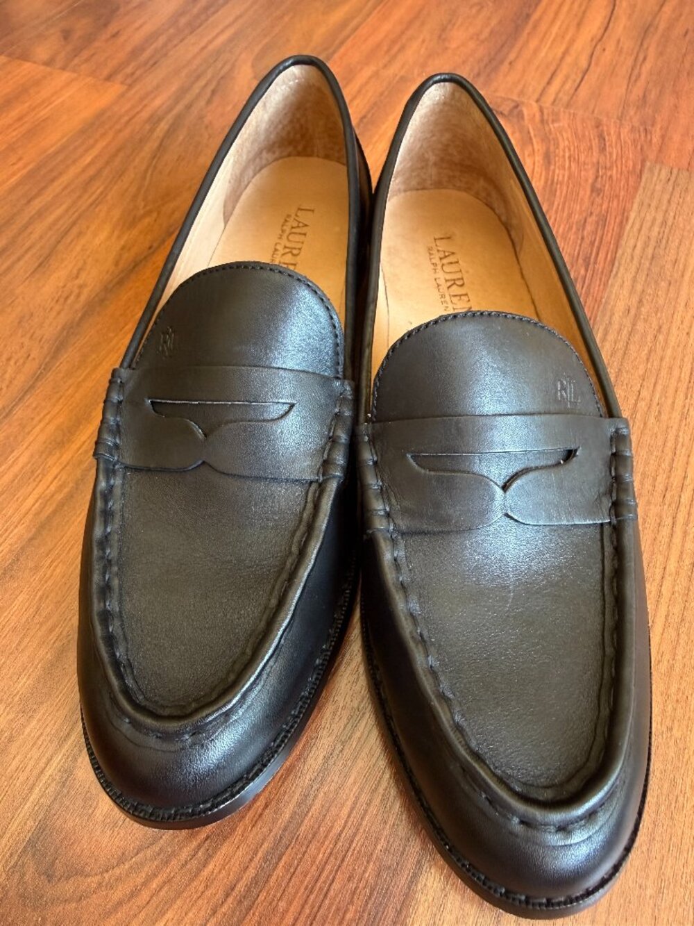 Ralph Lauren Wynnie Leather Loafer